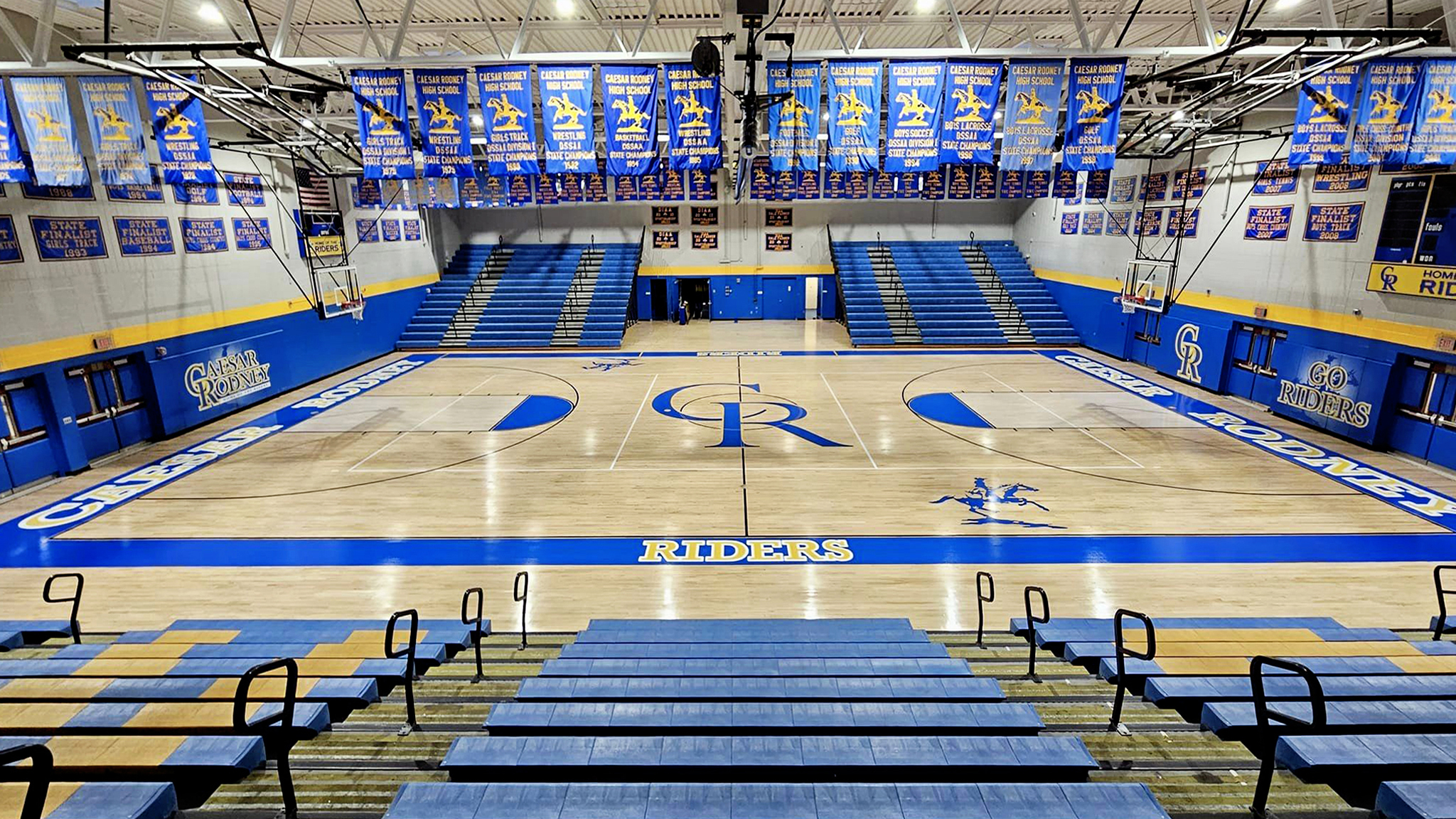 Caesar Rodney High School Large Gymnasium