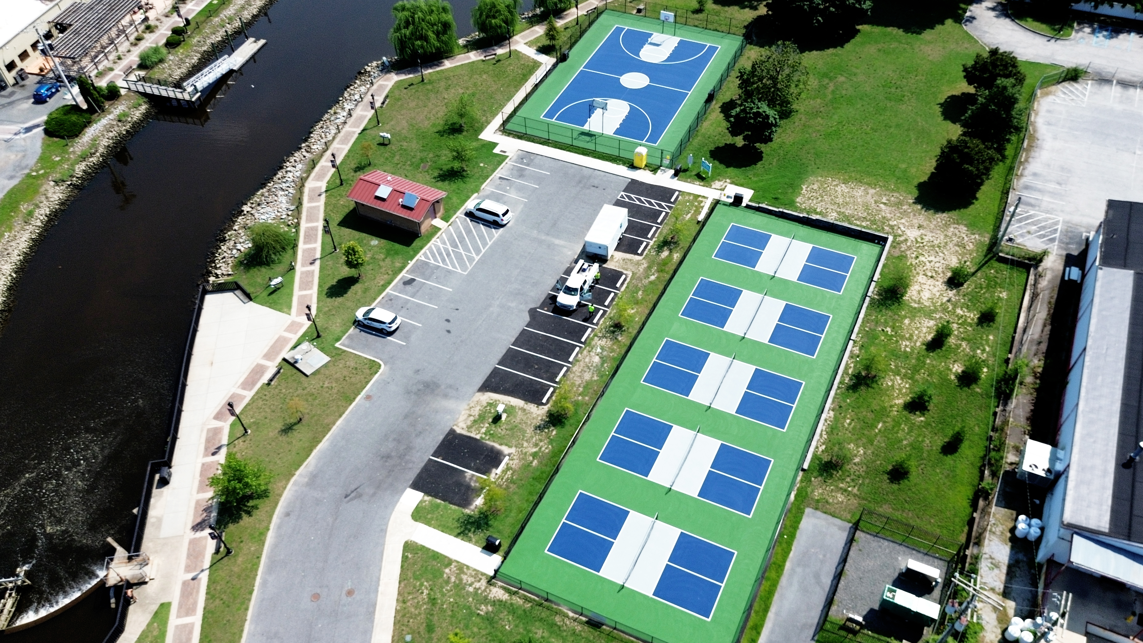 City of Milford - Pickleball and Basketball