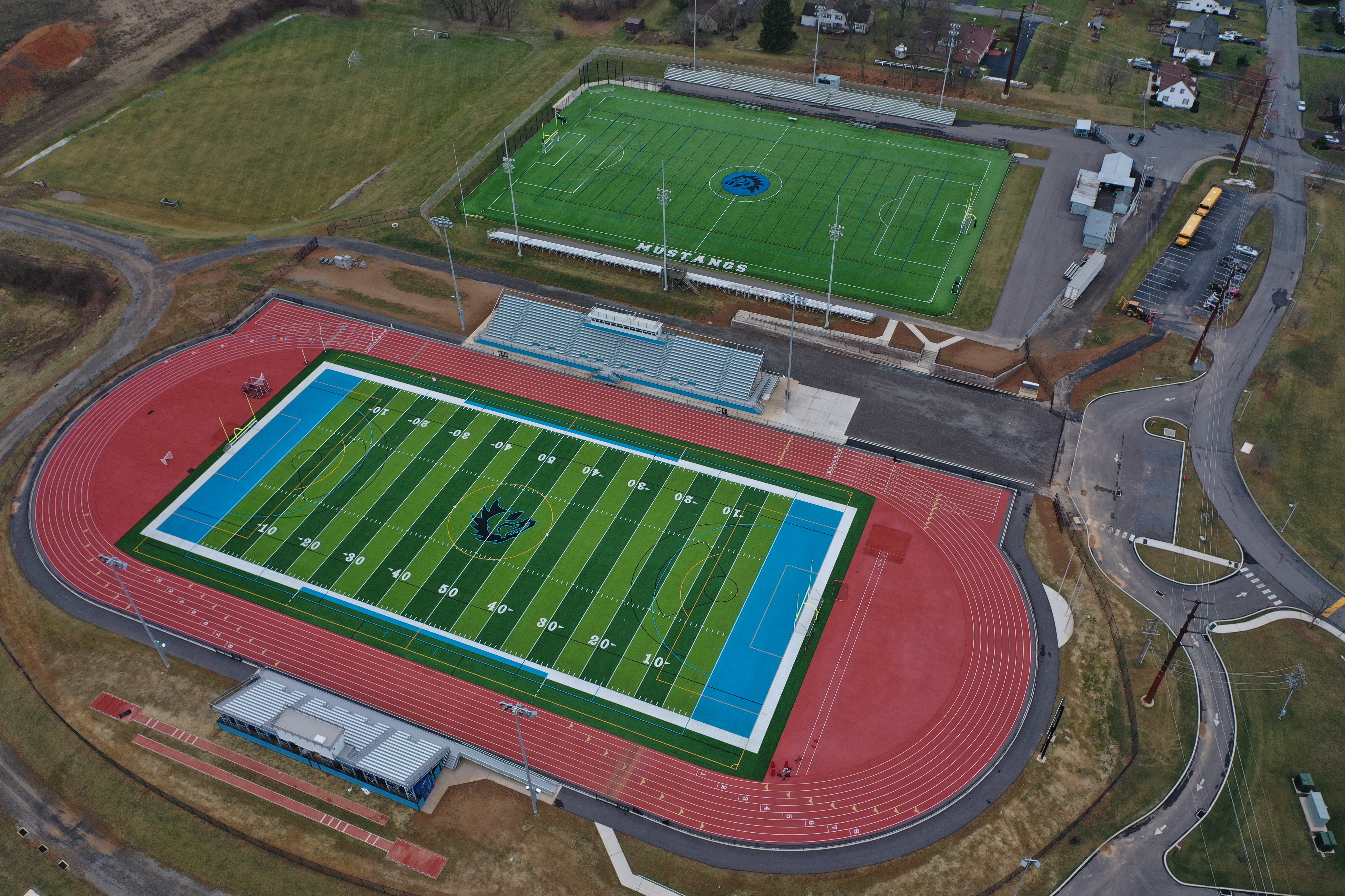 Midd-West HS Grandstands