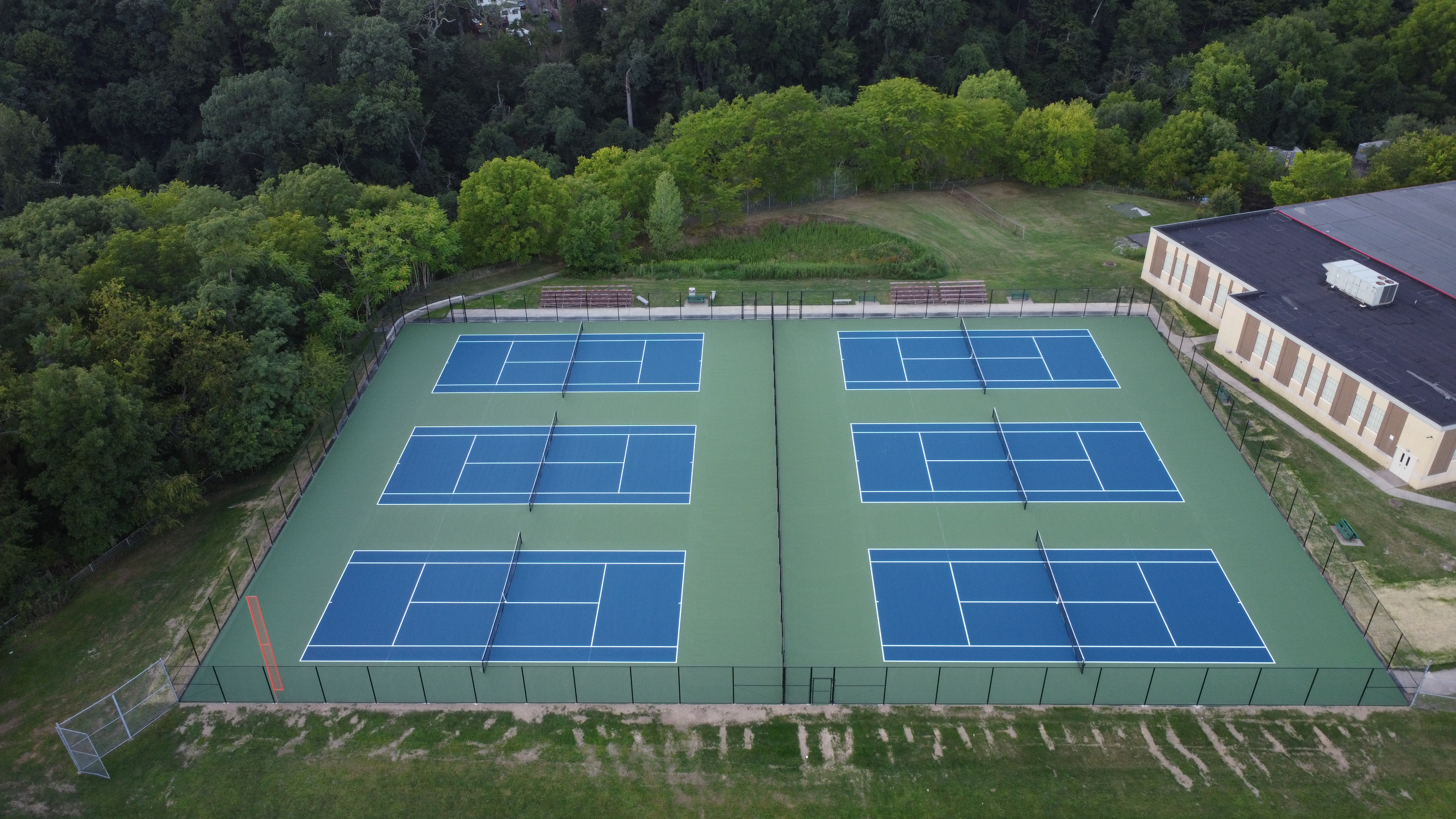North Hills HS Tennis Reconstruction